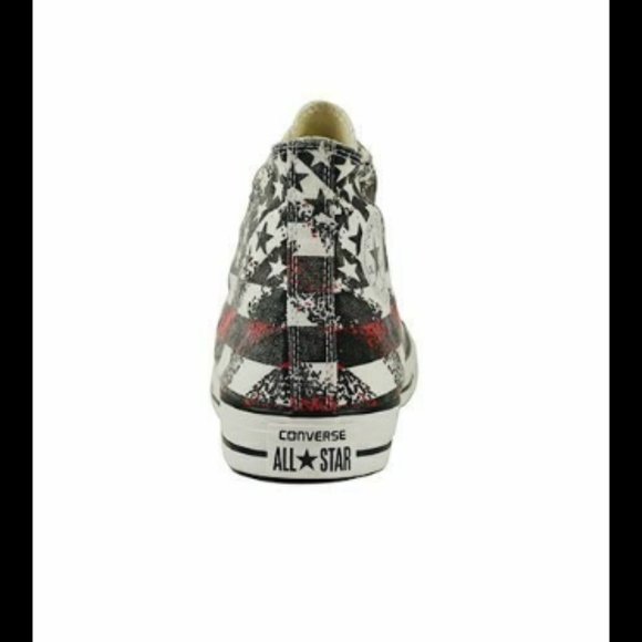 Chuck Taylor CT HI All Stars Stripes Flag Size Men 4  Women 6 - Picture 5 of 12